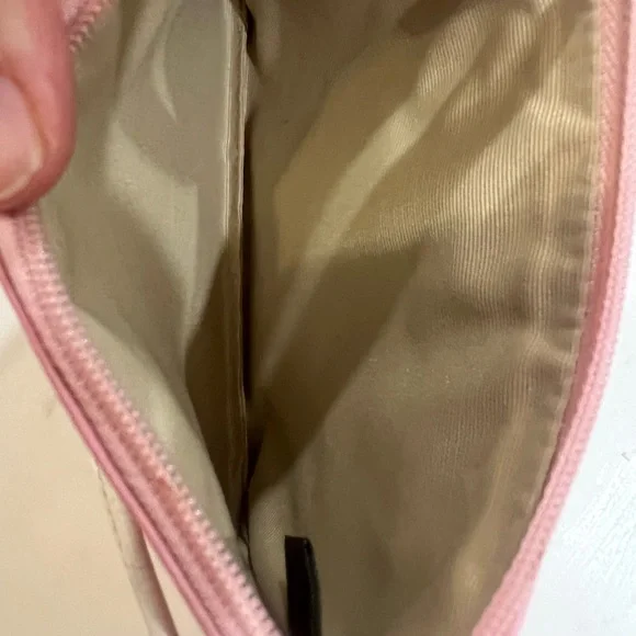 Coach Pink Leather Wristlet with Silver Accents - Picture 6 of 9